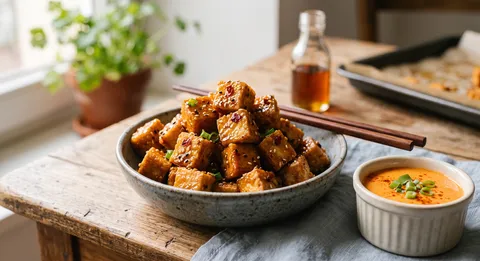 Tofu popcorn