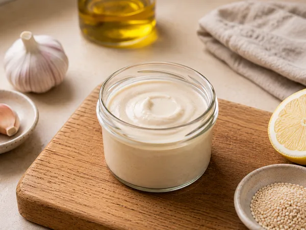 Sauce blanche crémeuse au tahini