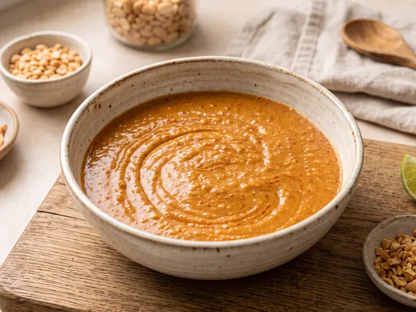 Sauce arachide (satay)
