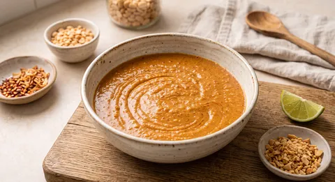 Sauce arachide (satay)